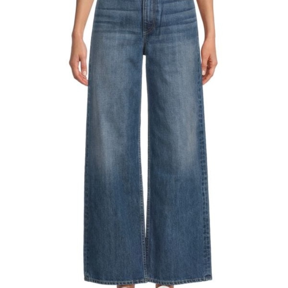 rag & bone Lori mid-rise wide leg Jeans medium wash size 29 NWT